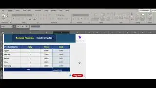How to remove formula in excel | Quick link