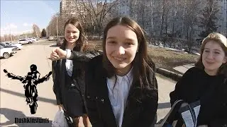 ПРОКАТИЛ ДЕВУШКУ НА МОТОЦИКЛЕ