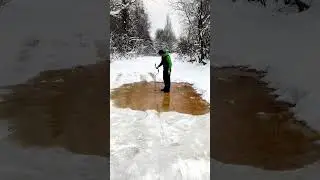 Мой тг: DERDIY Как ледобуром накачать воды на лёд ?)