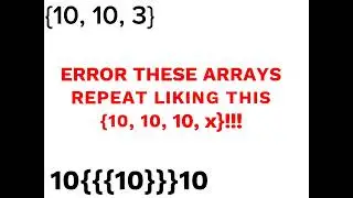 BEAF BAN Notation / Increasing to Nested Arrays