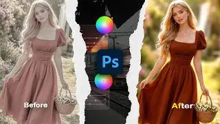 Camara raw filter එකේ Power එක 😱💯   Simple color grading & Background blur