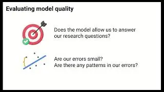 Evaluating Regression Models