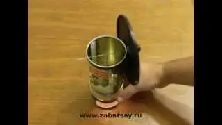 Высокотемпературный двигатель стирлинга. (Hi temp stirling engine in action)