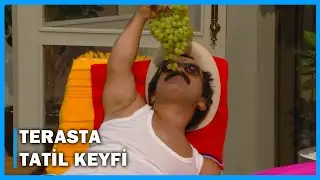 Hüseyin ve Şükrü Terasta Tatil Yapıyor! - Çocuklar Duymasın 45.Bölüm
