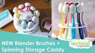 NEW Blender Brushes + Spinning Storage Caddy