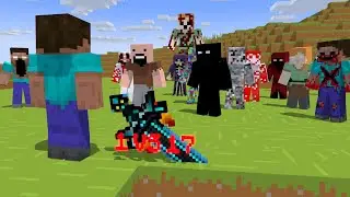 💀 Minecraft Showdown | Herobrine vs All Entities | Notch’s End ☠️🔥