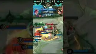 Moment kemenangan RRQ Hoshi match 5 vs Falcon, Deden Sampe emsoi #games #mobilelegends #shorts