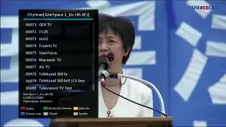 46Е. Спутник AzerSpace-1. Прописался телеканал Телевсесвіт