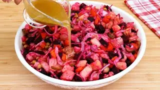 Beetroots, potatoes and carrots! I cook this recipe every day!