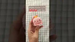 crochet these cute🐙🐙🐙with me☺️☺️☺️