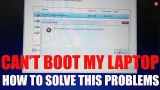 Windows cannot be installed to this disk. MBR or GPT partition issue