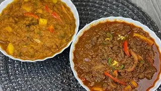 Laba Baasto Suugo kala Nooc ah ( Two types of Somali Pasta Sauce) - Ep. 166