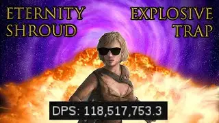 Eternity Shroud Explosive Trap Pathfinder Deletes Uber Bosses | POE 3.22 Ancestor