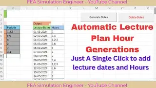 Lecture Plan Preparation