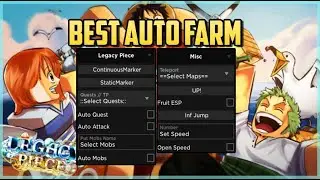 Legacy Piece Script Hack • Best Auto Farm  Fast Attack • Spam Quest And More [Roblox]