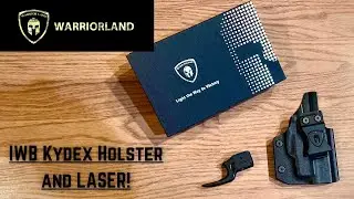 WARRIORLAND Holster and Laser!