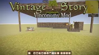 Vintage Story | VINCONOMY MOD |(Open a Shop) | Mod Showcase [1.18.10]