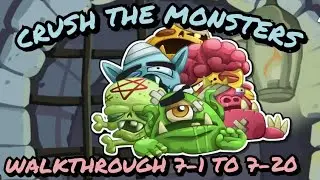 Crush the Monsters Roly Poly Walkthrough all levels 7-1 to 7-20 