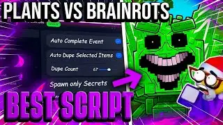 Plants vs Brainrots Script (NO KEY) – Brainrot Spawner + DUPE, Auto Farm, NEW UPDATE (PASTEBIN 2025)