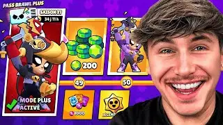 I'M BUYING THE FULL NEW BRAWL PASS+!!