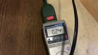Inrush current measured on a 1966 fender champ amp.