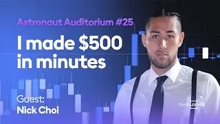 Nick Earns $500 in Minutes LIVE on TradeLocker | Astronaut Auditorium #25