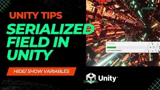 Unity Tips: Show private variable and hide public variables in inspector.
