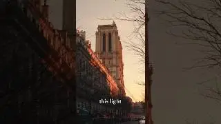 Sunset in Paris #paris #france #cinematic #film
