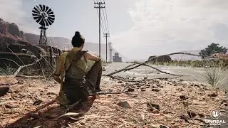 Wasteland Next Gen Gaming Unreal Engine 5 Lumen and nanite
