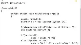 [2020]-Programming in JAVA - Control Structure - Decision Making - else if ladder - Practice part 1