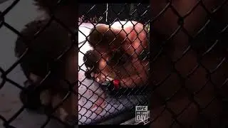 2 of 3) Lesnar destroys Mia with a TKO. #ufc #middleweight #mma #shorts