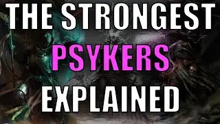 THE STRONGEST Psykers in Warhammer 40k Galaxy Explained | Warhammer 40k