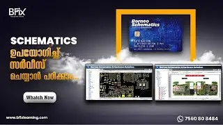 How to fix insert sim ..! Schematic learning PART 2 Malayalam |