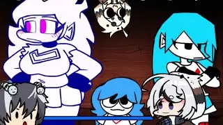 FNF Elevator skyam但蠢蠢与魔哩煞