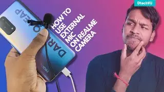 Use External Mic on Any Realme Device | External Mic Support on Realme X7 PRO Camera App