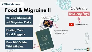 Food and Migraine Webinar II (17 September)