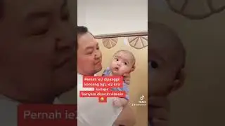 Dari kecil udah deket sama akong😀😀😀