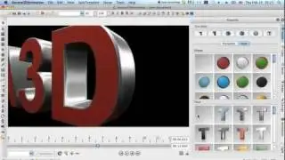 Export video and image sequence with Aurora 3D Animation on Mac