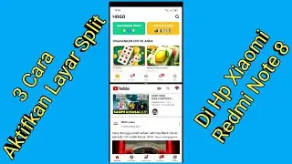 3 Cara Mengaktifkan Layar Split di Hp Xiaomi Redmi Note 8