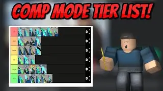 Roblox Arsenal Competitive Mode Gun Tier List..