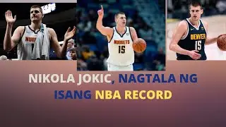 NiKOLA JOKIC, NAG-IISANG PLAYER NA NAKAGAWA NG BAGONG NBA RECORD #nikolajokic #denvernuggets