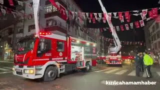 Kızılcahamam'da yangın