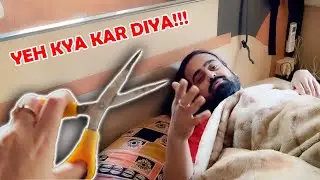 SIMRAN ne NEEND me BAAL KAAT DIYE?!! | Ashish Chanchlani | Simran Dhanwani | Akash Dodeja