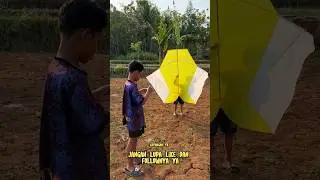 Kids Make Balinese Cotek Blolong Kites
