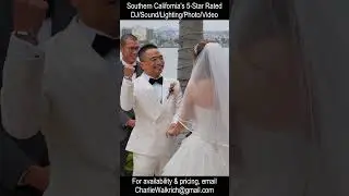 San Diego Bali Hai Restaurant Wedding DJ, Photography & Videography #BaliHaiSanDiego #BaliHaiWedding