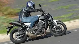 Yamaha MT-07 (FZ-07) 2014 launch review