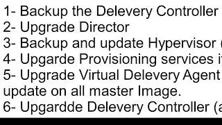 (Audio ) upgrade xendesktop  7.17