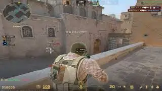 CS2 - My first hvh with decent ping (this shit is really based on ping only)