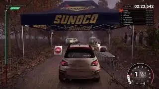 DiRT 4  гонка симулятор ралли ( xbox one x) ночь
