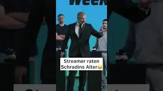 Streamers guess Schradin’s age😂